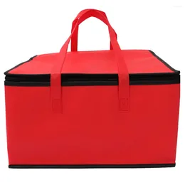 Dinnerware Cake Pizza Takeout Insulated Bag Large-capacity Take-out Storage Portable Preservation