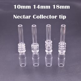 High Qualith 10mm 14mm 18mm Quartz Nail Tips Ceramic Nail Oil Rig Glass Bong Dab Rig Smoking Accessories Glass Water Pipe