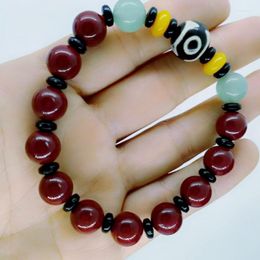 Strand Natural Purple Sand Bracelet Cinnabar Beads Diy Accessories Transfer Men's And Women's Jewellery