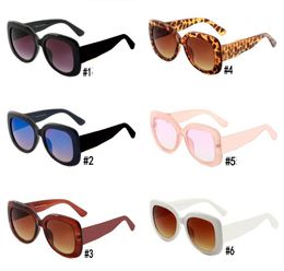 SUMMER woman fashion Cycling Sunglasses Outdoor Sun glasses designer plastic driving beach sunglasse beach big Square glasse ladies windproof goggle with box case