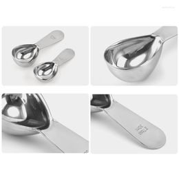 Coffee Scoops 15/30ml Comfortable Grip With Short Hand Tablespoon Measuring Spoons