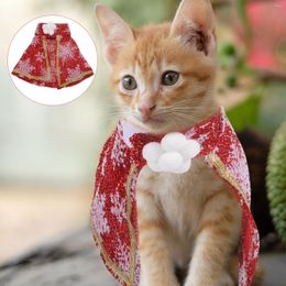 Cat Costumes Toy Party Dog Costume Festival Cape Pet Cloak Wear-resistant Cloth Adjustable Accessory