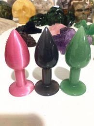 Decorative Figurines Quartz Crystals In Many Colours Carve The Anal Plug Chakra