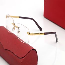 sunglasses Polished Gold plated Rivets Metal Grey Lens Rrectangular Design Highlight Unique Beauty Noble Elegance Available Multip3140