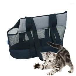 Cat Carriers Pet Carrier Bag Dog Travel Portable Foldable Carrying With Shoulder Strap Soft-Sided For Cats