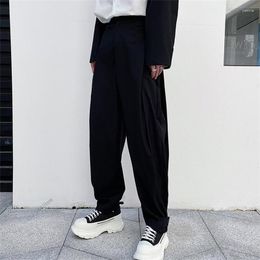 Men's Pants 2023 Suit Spring And Autumn Personality Adjustable Leg Dark Yamamoto Style Fashion Leisure Loose Large