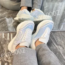 2023 Luxurys Designer Casual shoes men women Leather Lace Up white Sole espadrilles oversized flats platform espadrille flat sneakers xsd230403