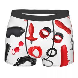 Underpants Sex Toys Set BDSM Panties Shorts Boxer Briefs Men's Underwear Cotton