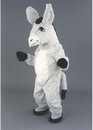 Adult Size High Quality Donkey Mascot Costume Christmas Halloween Animation Performance Props