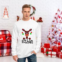 Men's Hoodies Christmas Top Shirt Printed Sweatshirt Blouse Casual Exercise Fairycore Cropped Tops Outerwear Basic Pullover