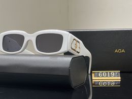 Fashion Classic Designer Sunglasses For Men Women Sunglasses Luxury Polarised Pilot Oversized Sun Glasses UV400 Eyewear PC Frame Polaroid Lens S6019