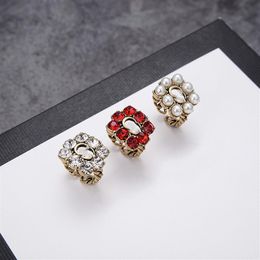 G-02 Designer Ring classic letter Logo women's open rings Luxury Jewelry whole258D
