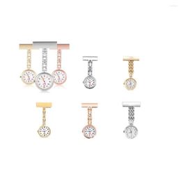 Pocket Watches 3Pcs Watch Quiet Running Battery Powered Alarms Clock Gift