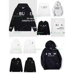 Designers Mens Hoodies Women Letter Hoodie Street Autumn Winter Hooded Pullover Fashion Sweatshirts Loose Hooded Jumper Tops Clothing size S-2XL BU