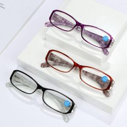 Sunglasses Fashion Mini Anti-Blue Light Reading Glasses Urltra-Light Eye Protection Eyeglasses Women Flowers Elegant Comfortable Eyewear