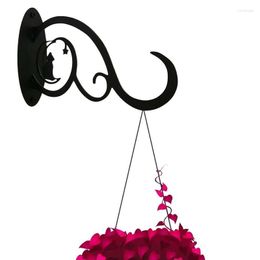 Hooks Hanging Plant Brackets Bracket Iron Wall Mount Metal Lanterns Hangers For Bird Feeders Planters