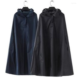 Raincoats Household Goods Unisex A-shaped Loose Hooded Raincoat Rainwear