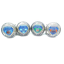 Ball Sports Alloy Diamond Ring for men Hockey Baseball Football Basketball World Series Set Size 11313s
