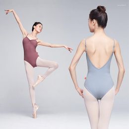 Stage Wear Ballet Dance Leotard Women's Backless Bodysuit For Flexibility Leotards Women