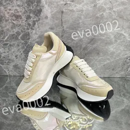 2023 Hot Designer Casual shoes men women Leather Lace Up white Sole espadrilles oversized flats platform espadrille flat sneakers xsd230403