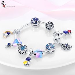 925 sterling silver charms for women Jewellery beads Starry Sky Series Lucky Beads