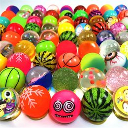 Sports Toys 20PCS lot Rubber 25mm Mini Bouncy Balls Funny High Bounce Toy Kids Gift Party Favour Decoration Games 230928