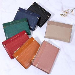 Wallets Women Fashion Functional Bifold Short Wallet Clutch Purse Money Bag Chic Small Multi Card Coin Holder Multifunctional Pu Leather