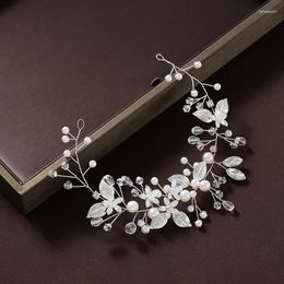 Hair Clips Itacazzo Bridal Accessories Simple Alloy Leaf Band&Suitable For Women's Wedding Birthday And Party Pairs