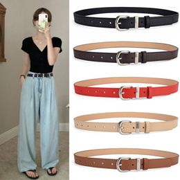 Belts Fashion Women Simple Schoolgirl Belt For Jeans Women's Cool Decorative All-Match Dress Waistband