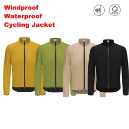 Cycling Jackets Spexcell Rsantce Men Jerseys Windproof Waterproof Lightweight Long Sleeve Cycling Jacket Bicycle Clothing Bike Mtb Jersey 230928