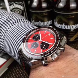 New Men's Watch Multifunctional Quartz Chronograph Original Clasp Boutique Wrist Watch239D