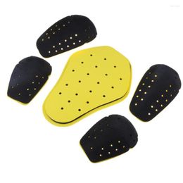 Motorcycle Armour 5Pcs/set EVA Unisex Elbow/Back/Shoulder Protective Armour Pad For Motorbike