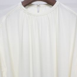 toteme Viscose Midi Dress Long Sleeve Elasticated Waist Dress for Women