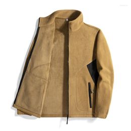 Men's Jackets Winter For Men Parkas Man Motorcycle Jacket Sweatshirt With Zipper Clothing Anorak Fashion Streetwear Long Luxury