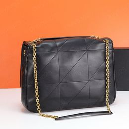 Luxury large jamie quilted leather shoulder bag hobo clutch soft leather underarm chains strap designer bags handbag crossbody women borsa mirror quality