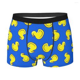 Underpants Rubber Ducky Duck Bath Toy Yellow Cute Breathbale Panties Man Underwear Ventilate Shorts Boxer Briefs