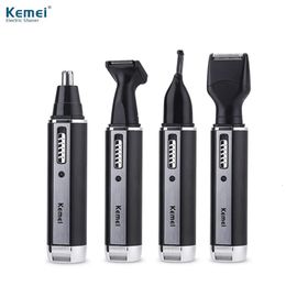 Electric Shavers 4 in 1 Professional Electric Rechargeable Nose and Ear Hair Trimmer Shaver Temple Cut Personal Care Tools For Men 230928