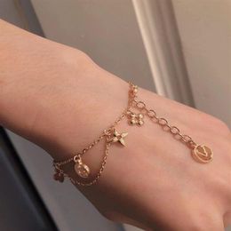 Classic Designer Pendant Charm Bracelets gold love V Necklace fashion Jewelrys Wristband plated letter simple heart Luxury Pendant2656