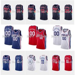 qqq8 21 22 75th City Philadelphia Basketball Jersey 76ers's James Harden Joel 21 Embiid Tobias 12 Harris 0 Tyrese Maxey Seth Curry Shake Milton