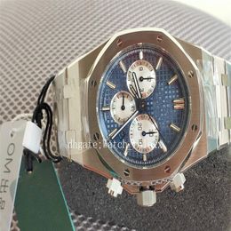 Mens Super Top Quality Wristwatches Chronograph Workin OM Maker 40mm Cosmograph Stainless CAL 7750 eta Movement Automatic Men Beze172K