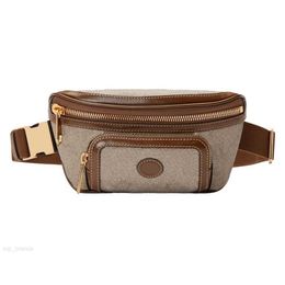 Designer Crossbody Waist Bag for Men and Women 2 Colours Luxury Retro Collection Chest Bags Outdoor Sports Underarm or Hand Carry Wallet case