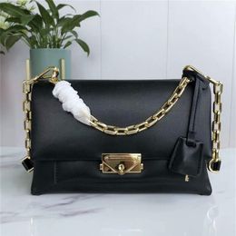 Selling Women Luxury Designer Bag Handbag Soft Genuine Leather Medium Size Bag Metal Chain Strap Shoulder Bag for Women226r