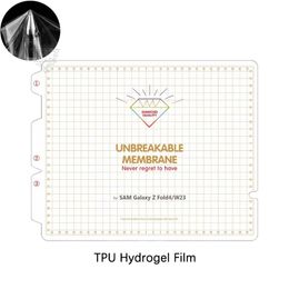 Unbreakable TPU Hydrogel Film Nano Soft Screen Protector Film For Samsung Galaxy Z Fold 4 Z flip 4 3 2