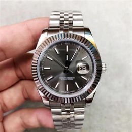 Gray Man Watch 41mm Waterproof Wristwatches Sapphire Glass Japan Mechanical Automatic Movement President Watches montre de luxe250O