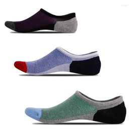 Men's Socks Men Large Size Spring Summer Cotton Fashion Mesh Silicone Nonslip Soft Breathable Short