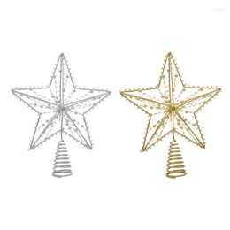 Christmas Decorations Tree Toppers Star Shaped For Ornament