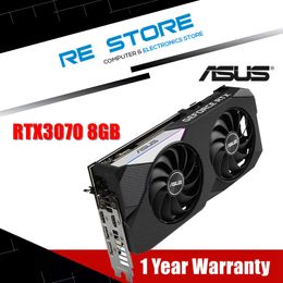 Used ASUS RTX 3070 8GB Graphic Card Video Cards GPU RTX3070 O8G