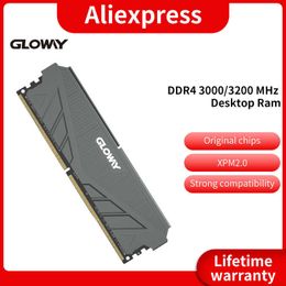 Gloway G1 series DDR4 8GB 3000mhz 3200MHZ 8GB 16GB 1.35V Desktop memoria ram ddr4 with Heatsink Games