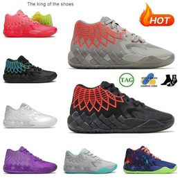 2023MB.01Wholesale Mens LaMelo Ball MB01 Basketball Shoes Not From Here Beige LO UFO Be You Purple Cat Buzz City Queen City Womens Sneakers Trainers