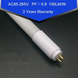 T5 LED Tubes 2pins 4ft 1200mm 18W AC85-265V Long G5 Lights 100LM/W SMD2835 Daylight Fluorescent Lamps 4 foot 220V 5000K 5500K Linear Bar Bulbs Play and Play for Shipping